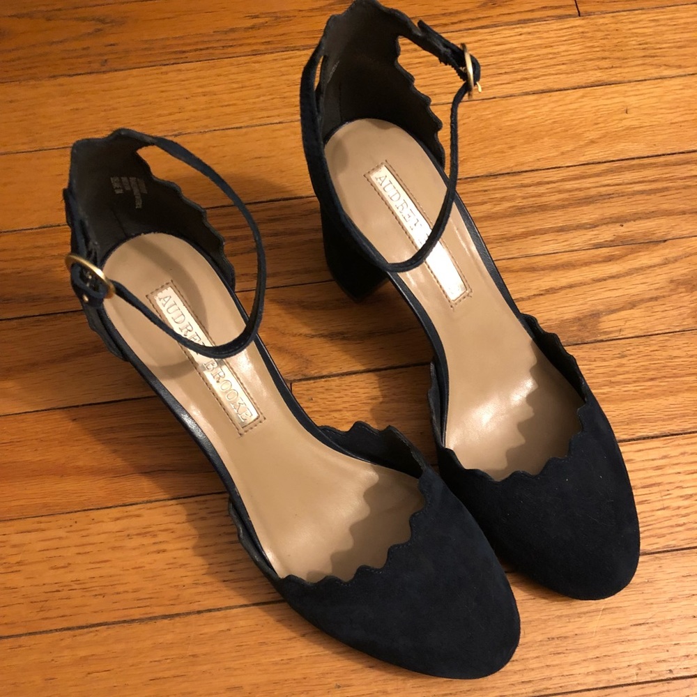 Audrey Brooke Delanie Pump, navy, size 9